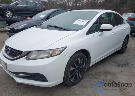 2014 Honda Civic Ex from USA, damaged, VIN 19XFB2F83EE028211